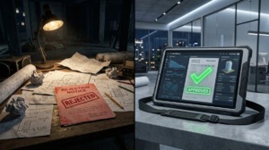 Manual spreadsheet audit anomalies vs Wind Master automated log verification