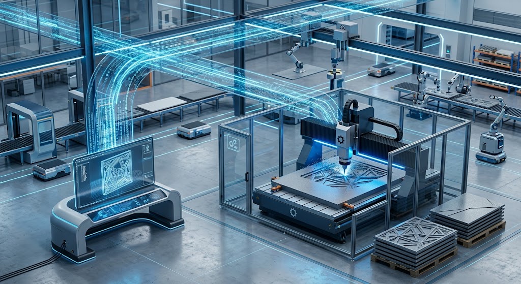 Digital Fabrication – From 3D CAD Models to CNC Manufacturing (File-to-Factory Workflow)