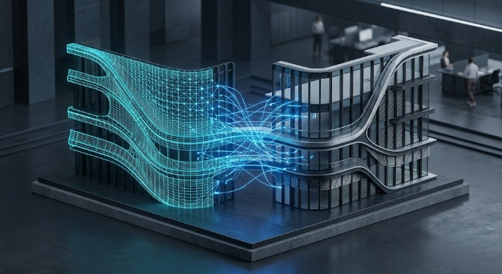 Rhino Inside Revit parametric BIM integration workflow.