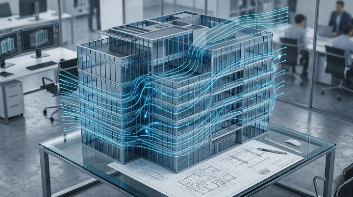 Calculating wind pressure on building facades for SBC 301 compliance