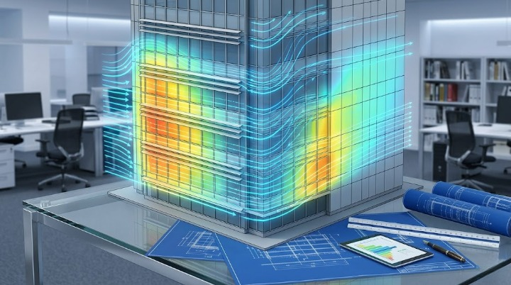 Reliable wind load calculation on building envelopes for SBC 301 compliance