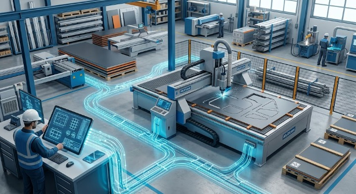 aluminium fabrication process from shop drawings to site installation