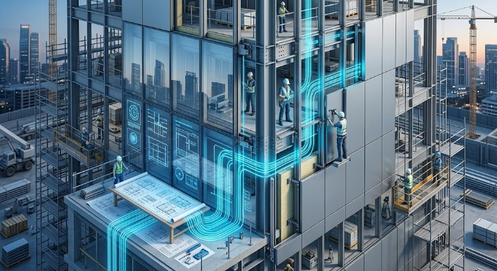 ACP structural glazing details and facade interface engineering compliance